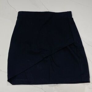 Dynamite Black Asymmetrical Skirt, S